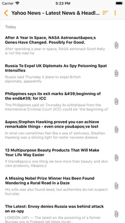 Smart Feed Reader screenshot 2