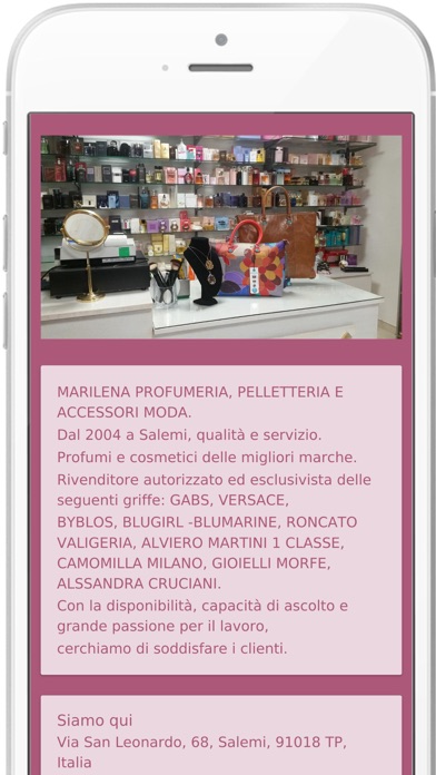 Profumeria Marilena screenshot 2