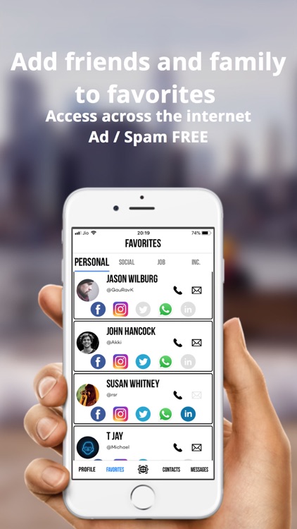 4lio: Contact Sharing