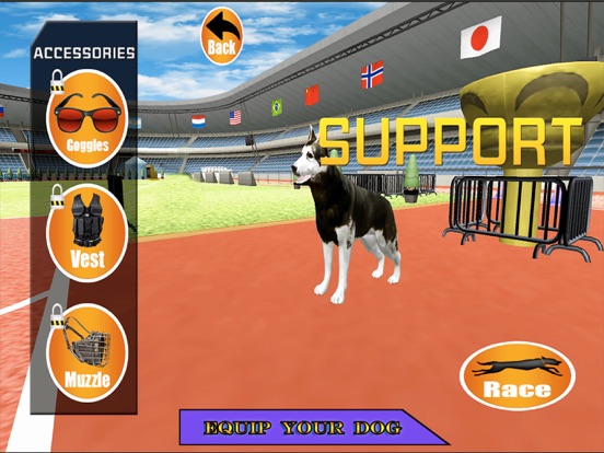 Screenshot #4 pour Chien Coureur Simulation 2017