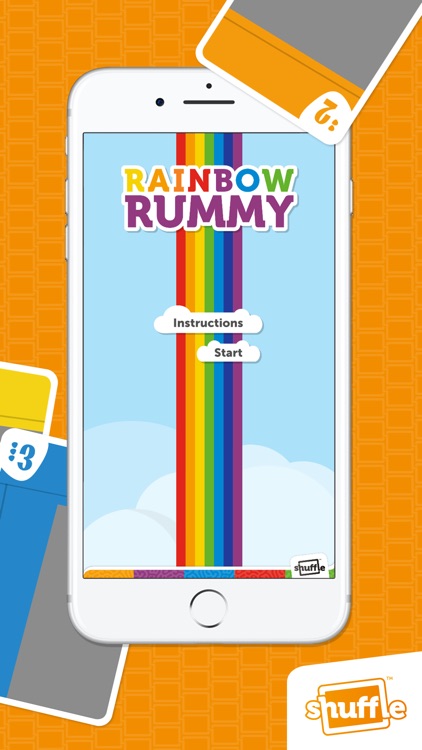 Rainbow Rummy by ShuffleCards