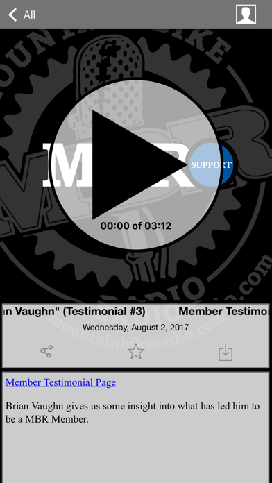 Screenshot #3 pour Mountain Bike Radio