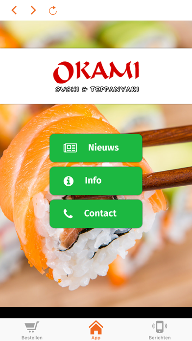 Okami Sushi screenshot 2