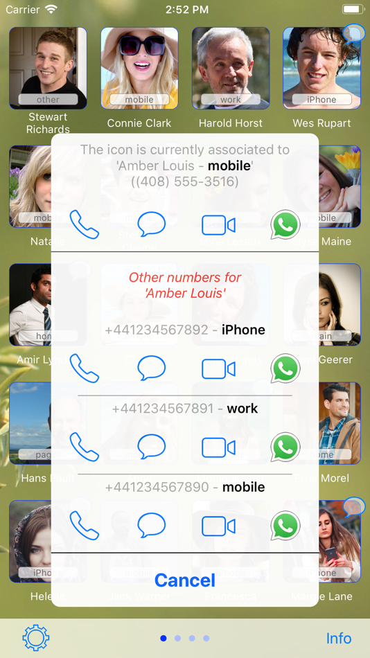 #3. QuickContact - One Touch Call (iOS) 게시자: CDM S.r.L.