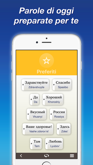 Screenshot of Russo — Imparare con Nemo4