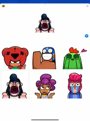 emoticono animado brawl stars ipad capturas de pantalla 3