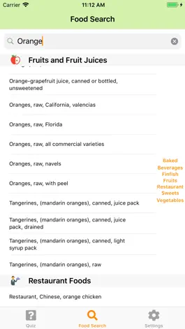 Game screenshot Calorie Quiz hack