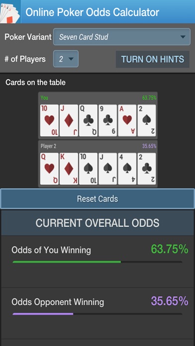 Poker Odds Calculator by CC screenshot 4