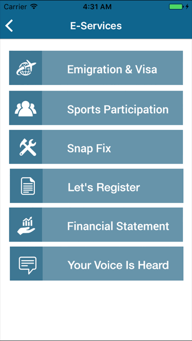 Ministry of Youth & Sports Aff iPhone screenshot 5 - Sports app