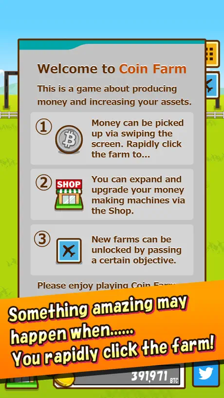 Coin Farm - Clicker game -