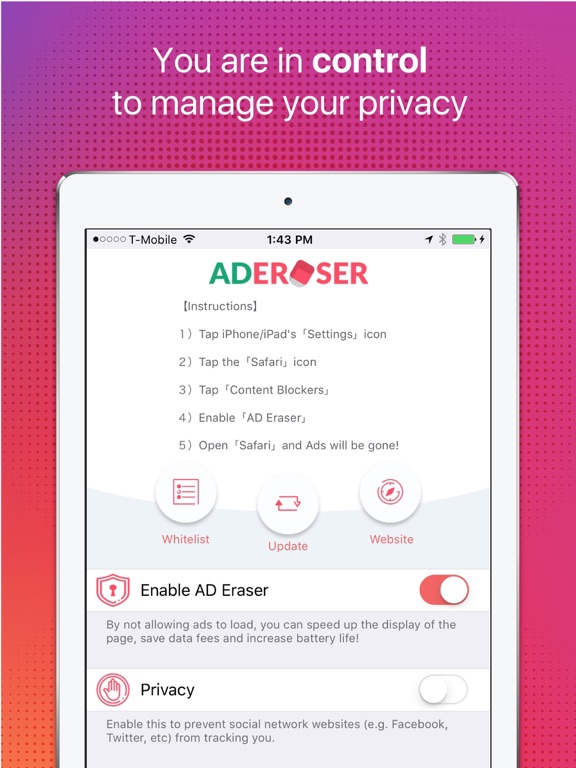 Screenshot #3 for AD Eraser