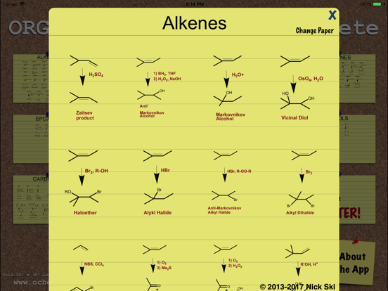 Organic Chemistry! Complete iPad screenshot 2 - Education app