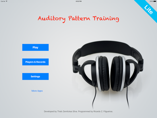 Screenshot #4 pour Auditory Pattern Training Lite