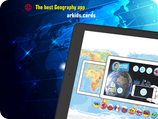 Screenshot #4 pour AR Planet Earth Geography