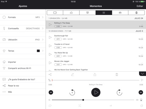 Voice Recorder & Memos Pro screenshot 2