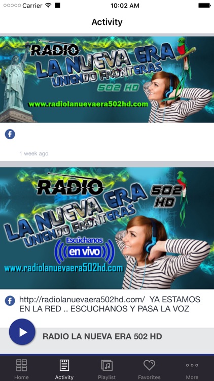 RADIO LA NUEVA ERA 502 HD