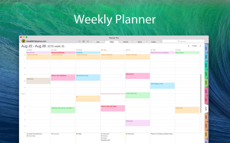 Planner Pro - Daily Calendar