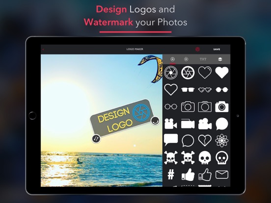Logomatic iPad app afbeelding 1