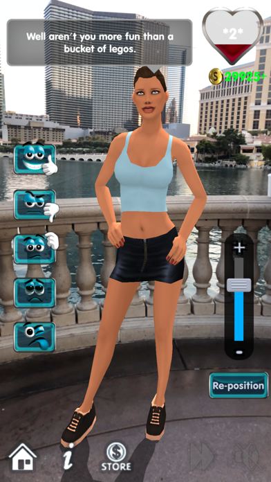 My Virtual Girlfriend AR Screenshot