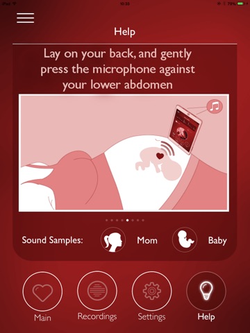 MyBabysBeat - Fetal heartbeat screenshot 2