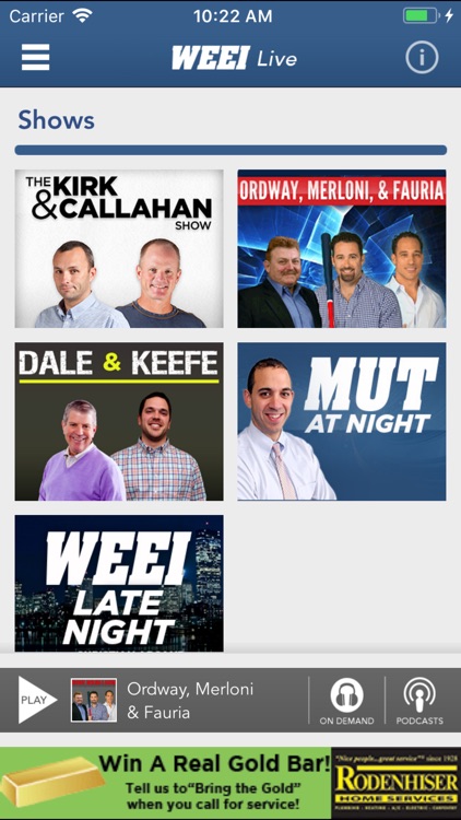 WEEI Live screenshot-3