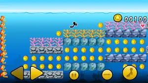 Swimming Coins screenshot #2 for iPhone