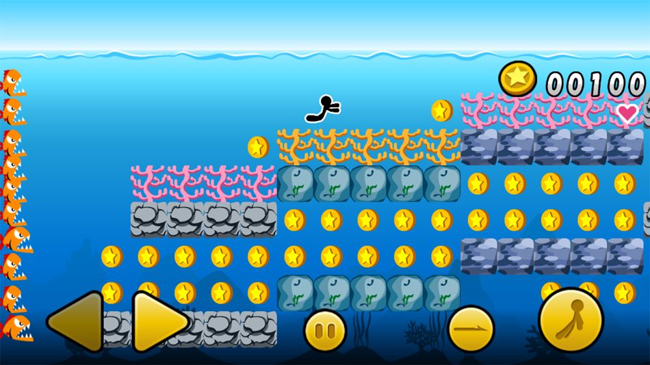 Swimming Coins - 1.2 - (iOS)