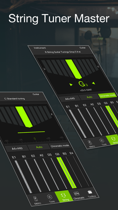 C tuner  クロマチックチューナーとメトロノームのおすすめ画像1