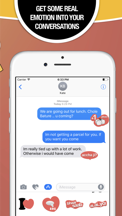 How to cancel & delete Indian Stickers for your chat from iphone & ipad 2