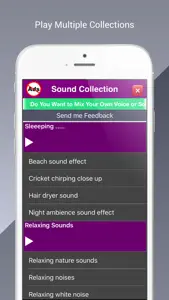 White Noise - Natural Calm Sounds for Sleep Cycle screenshot #4 for iPhone