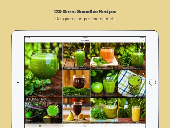 Green Smoothies by Young & Raw iPad app afbeelding 2