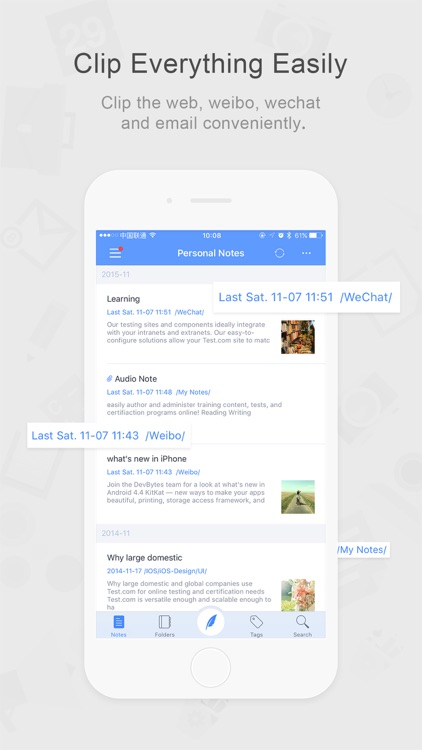 WizNote for iPhone