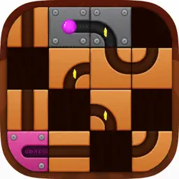 Swipe and Unroll the ball app icon