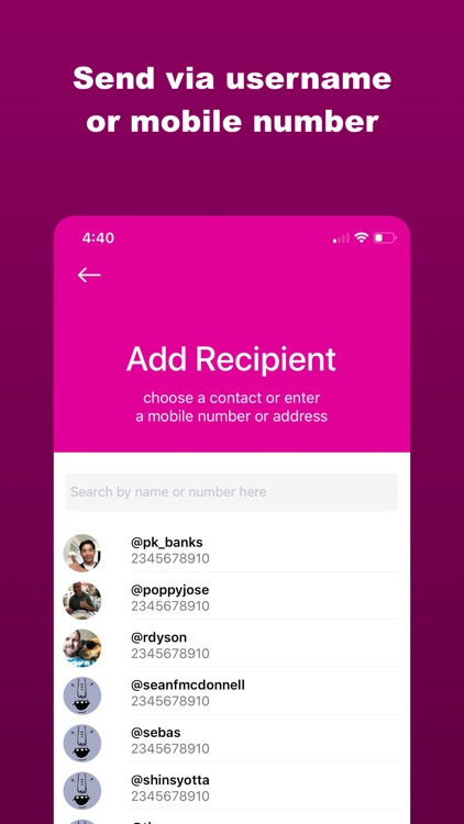 Pop - Send crypto to friends screenshot-4