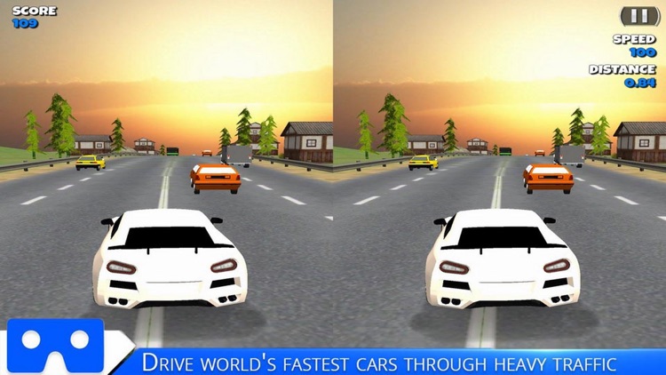 VR Racing Car Highway