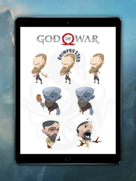 God of War Stickers