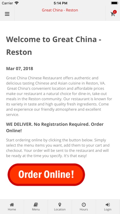 Great China Reston