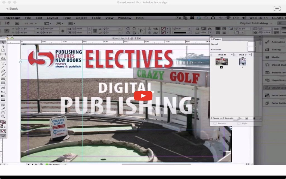 #3. EasyLearn! For Adobe Indesign (macOS) 由: ANTHONY PETER WALSH