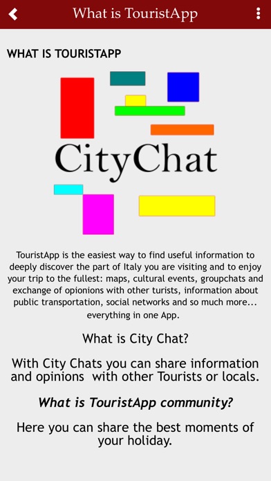 TOURISTappITALY screenshot 2