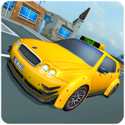 Blocky Taxi Drive Simulator 3D