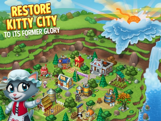 Kitty City: Harvest Valley iPad app afbeelding 1