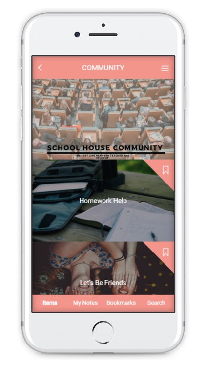 SCHOOL HOUSE COMMUNITY