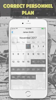 shift calendar for oilfield iphone screenshot 2