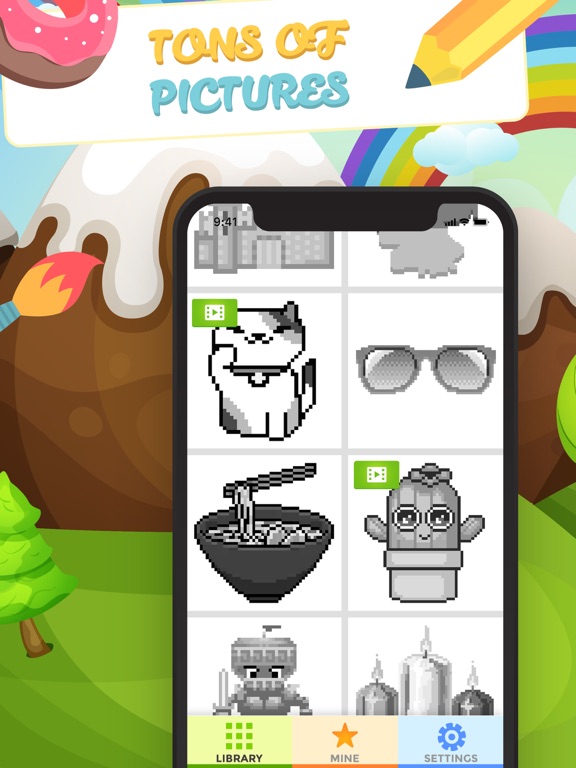 Screenshot #6 pour No Fill . Color by Number