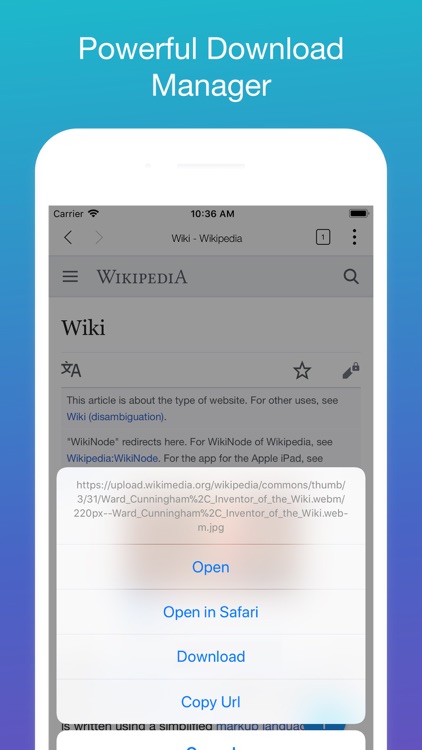Dala Browser: free your finger