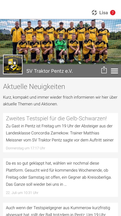 SV Traktor Pentz e.V.