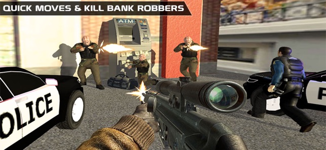 ATM Bank Robbery; Police Squad, game for IOS