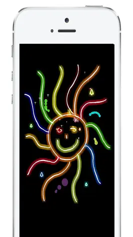 Game screenshot Drawing Pro:Neon lights effect apk