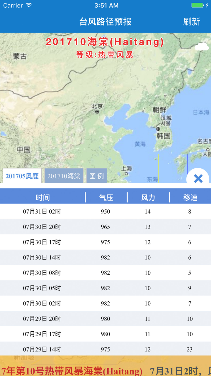台风路径预报 screenshot 2