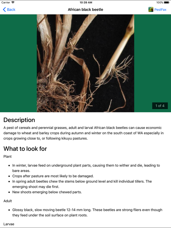 Screenshot #6 pour MyCrop Wheat